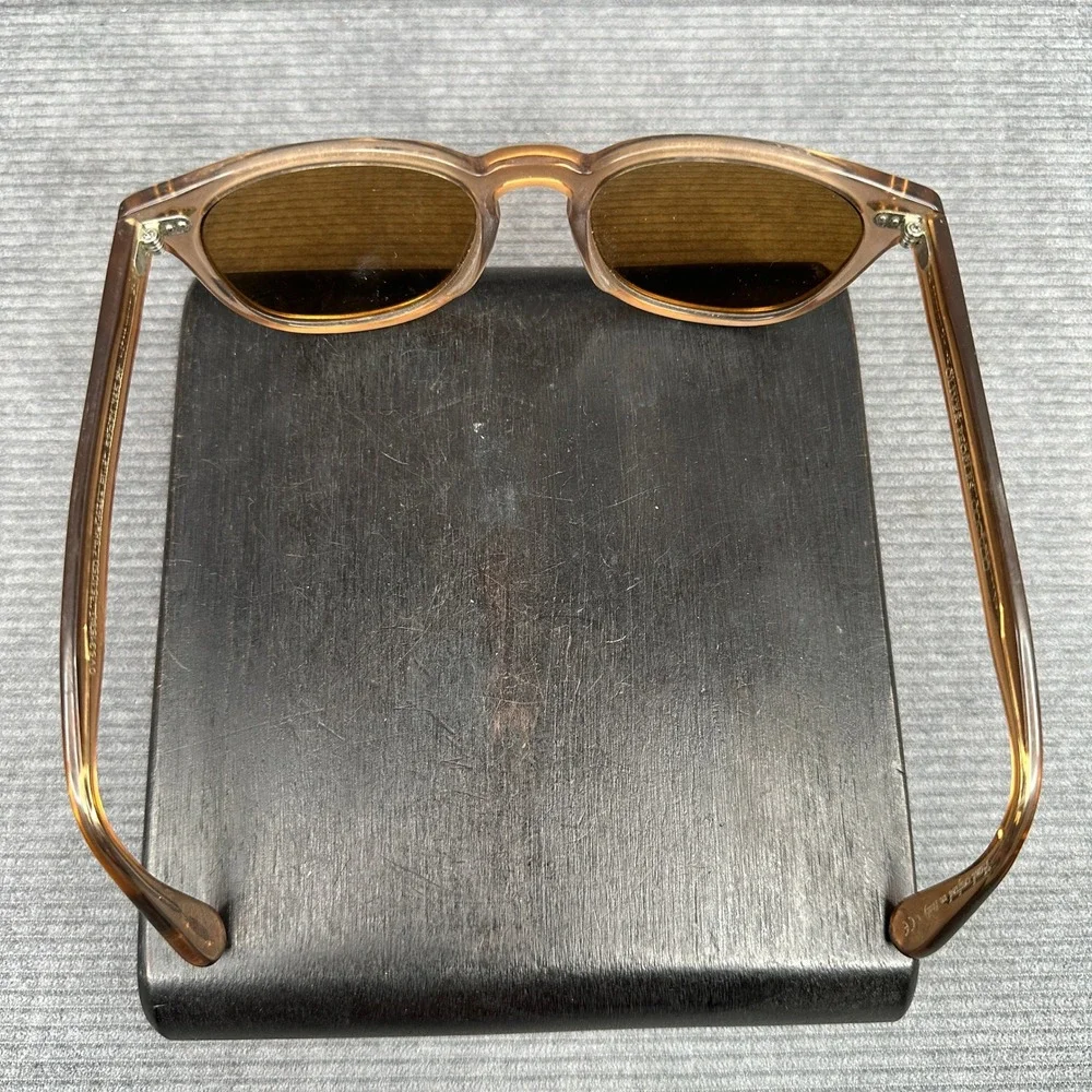 Oliver Peoples Sheldrake Plus Sunglasses Buff Brown OV5315SU 15105D 52mm Italy